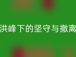 洪峰下的坚守与撤离