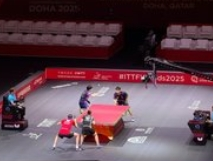 林诗栋/蒯曼3-0横扫晋级迎开门红，国乒混双新锐势不可挡