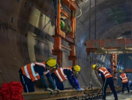 重庆轨道交通4号线西延伸段工程实现“轨通”