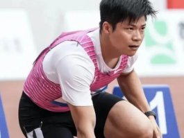 苏炳添率队夺冠：全国田径大奖赛肇庆站4×100接力赛精彩瞬