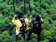 景区推出“窝囊版”蹦极爆火：安全与刺激的另类平衡术