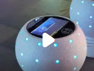 深圳街头科技石墩亮相：智慧城市新亮点