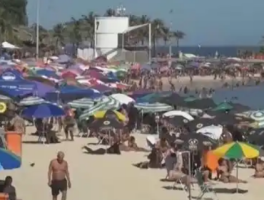 巴西中南部遭遇高温热浪，气温突破40℃，民众生活受影响