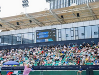 2025广州南沙国际网球挑战赛举行男单、男双决赛