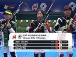 18岁王子菲：一日三破世界纪录，闪耀射击赛场