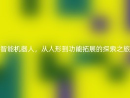 智能机器人，从人形到功能拓展的探索之旅