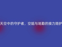 天空中的守护者，空姐与地勤的接力陪护