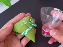 教你用空瓶子包粽子，创意又便捷