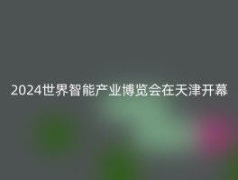 2024世界智能产业博览会在天津开幕