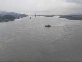 鄱阳湖水位持续上涨，今年首次突破10米大关