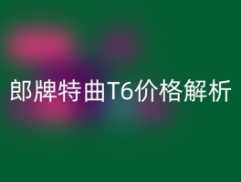 郎牌特曲T6价格解析