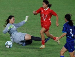 十五运会U16女足赛：广东上海会师决赛争冠